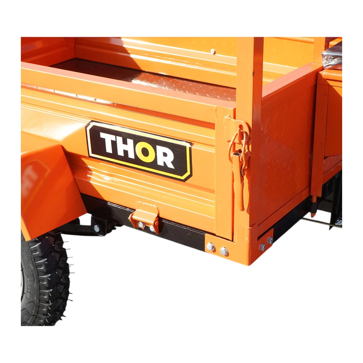 Remorca basculabila 0,450kg pentru motocultor si tractoras - imagine 13