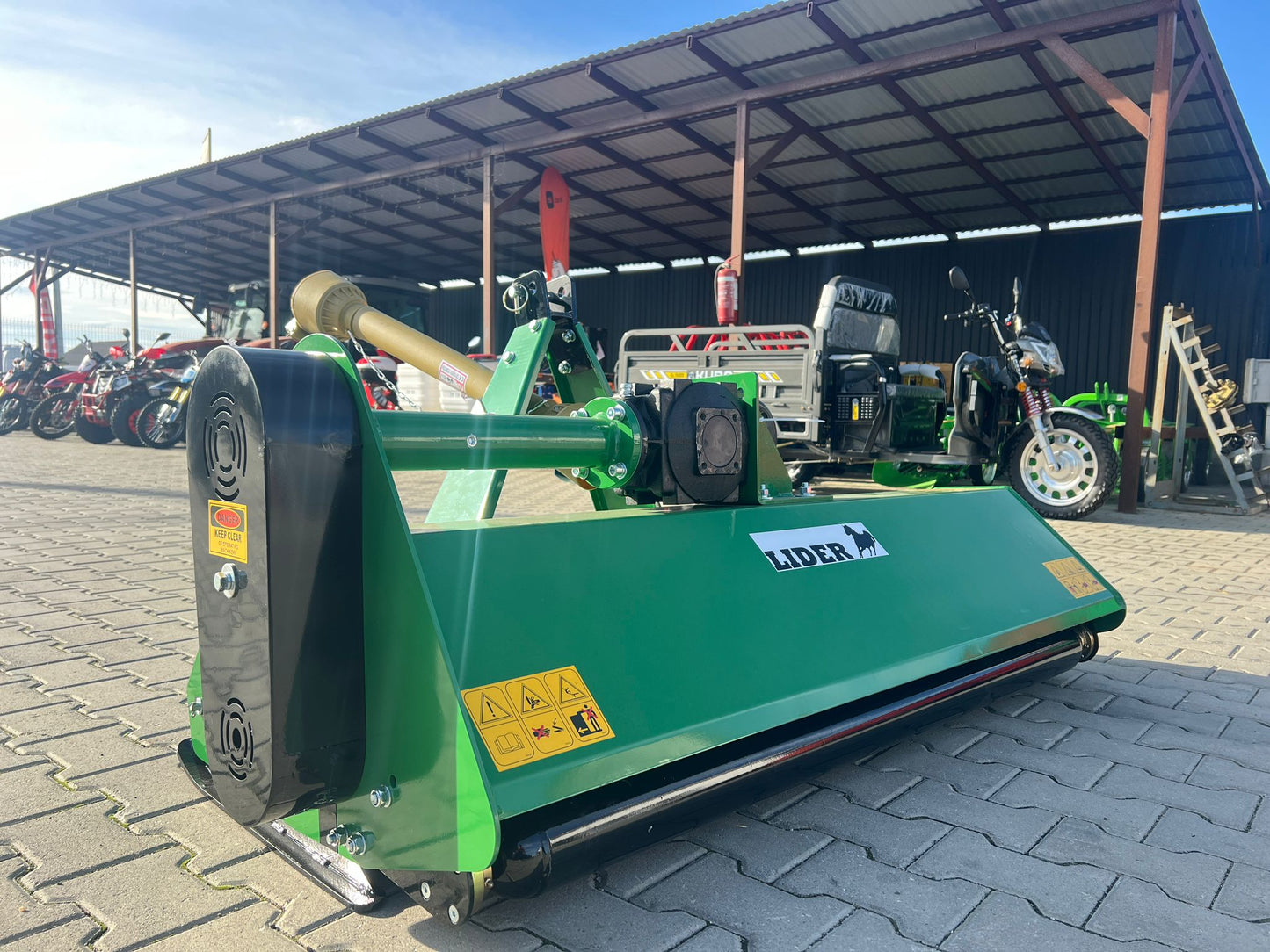 Tocator resturi vegetale EFGC155 cm, LIDER
