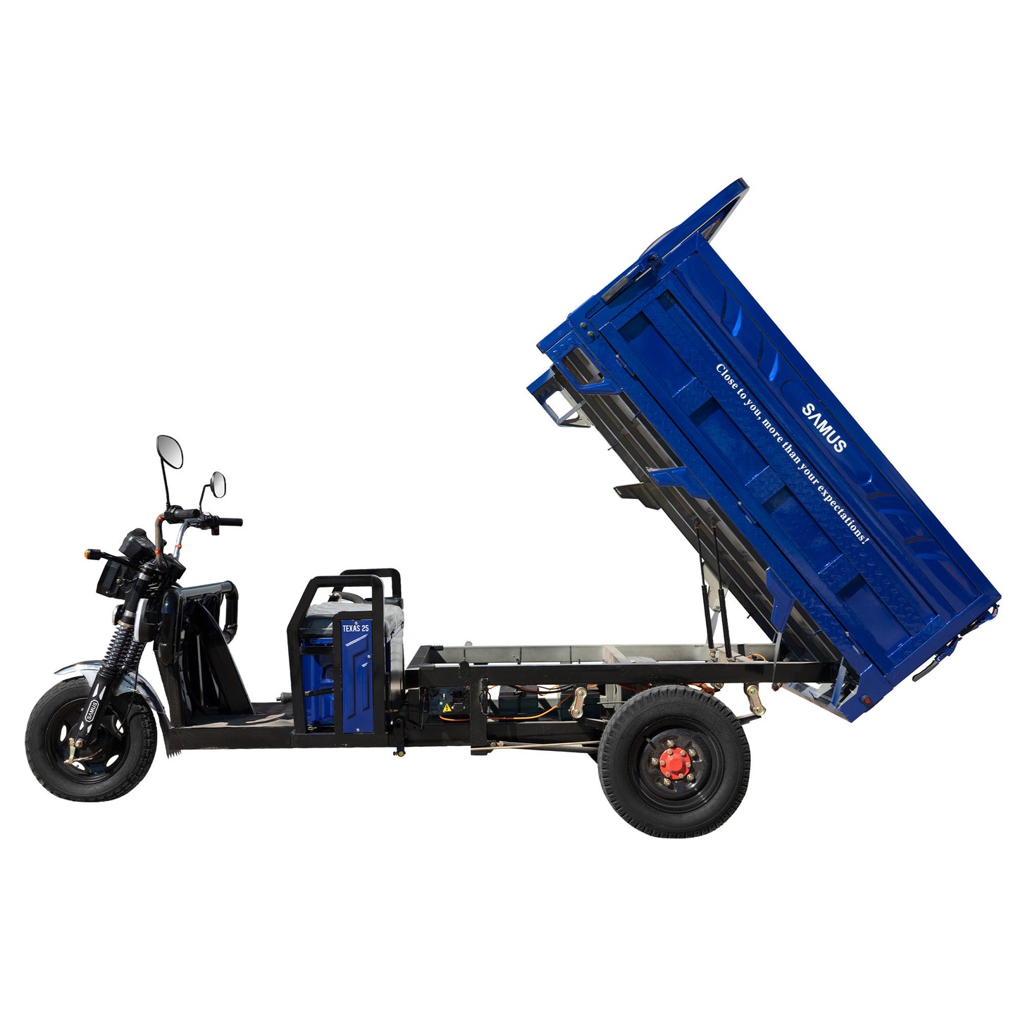 Triciclu electric cargo Samus Texas-25-1.7-72V58 Blue