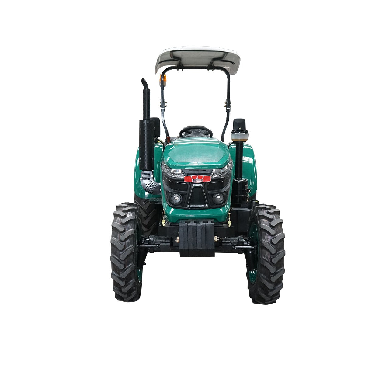 Tractor 80CP 4×4, verde cu semicabina seria 804