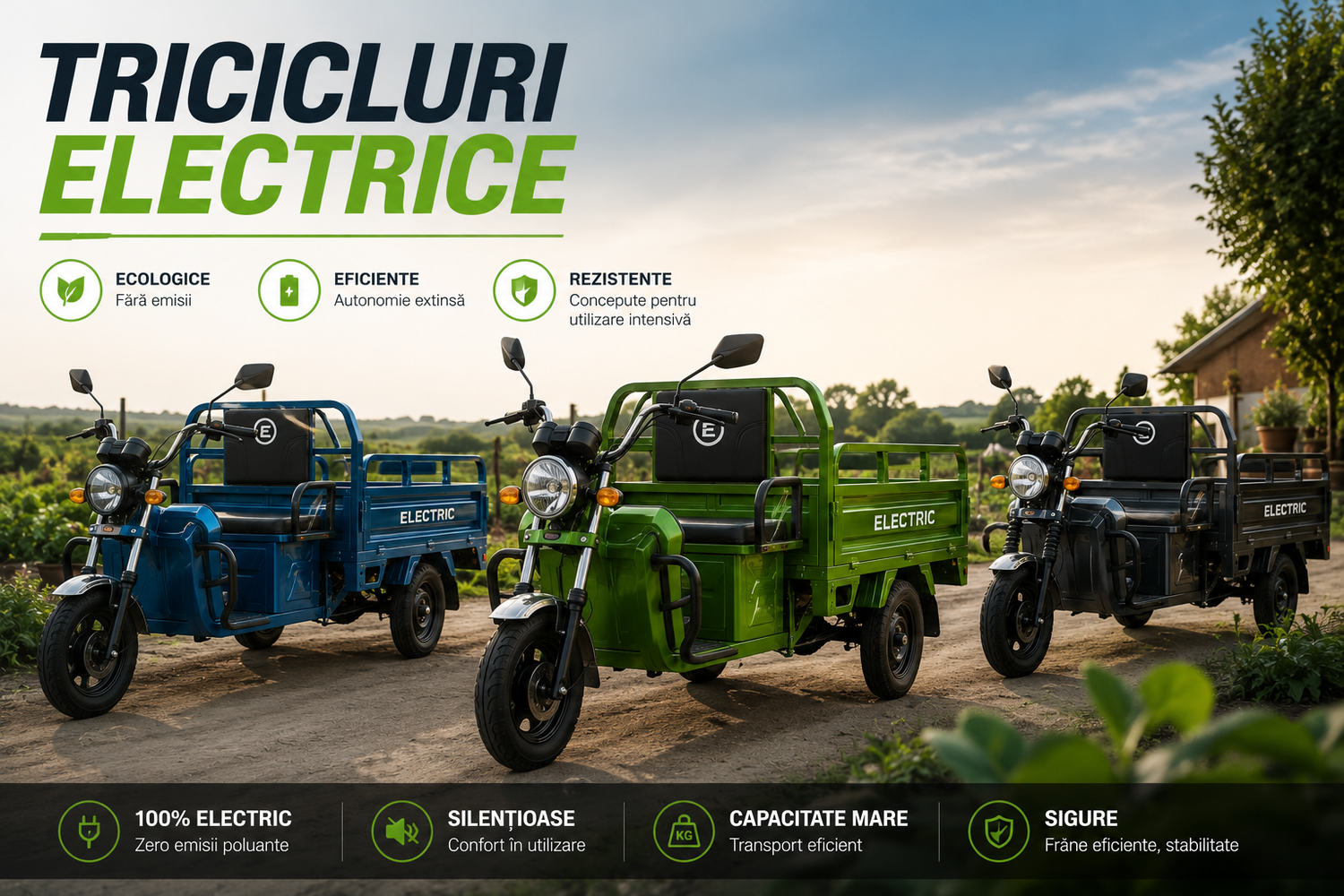Tricicluri  Electrice