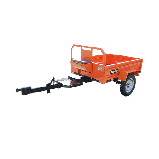Remorca basculabila 0,450kg pentru motocultor si tractoras