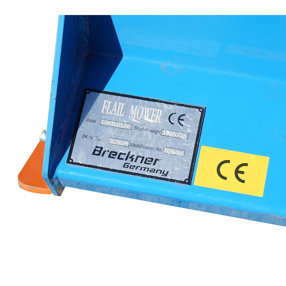 Tocator resturi vegetale GMRH150 cu translatie hidraulica 30-60CP, latime de lucru 150cm cu cardan inclus PP-540 r/min 320Kg Breckner Germany