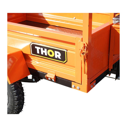 Remorca basculabila 0,450kg pentru motocultor si tractoras - imagine 13