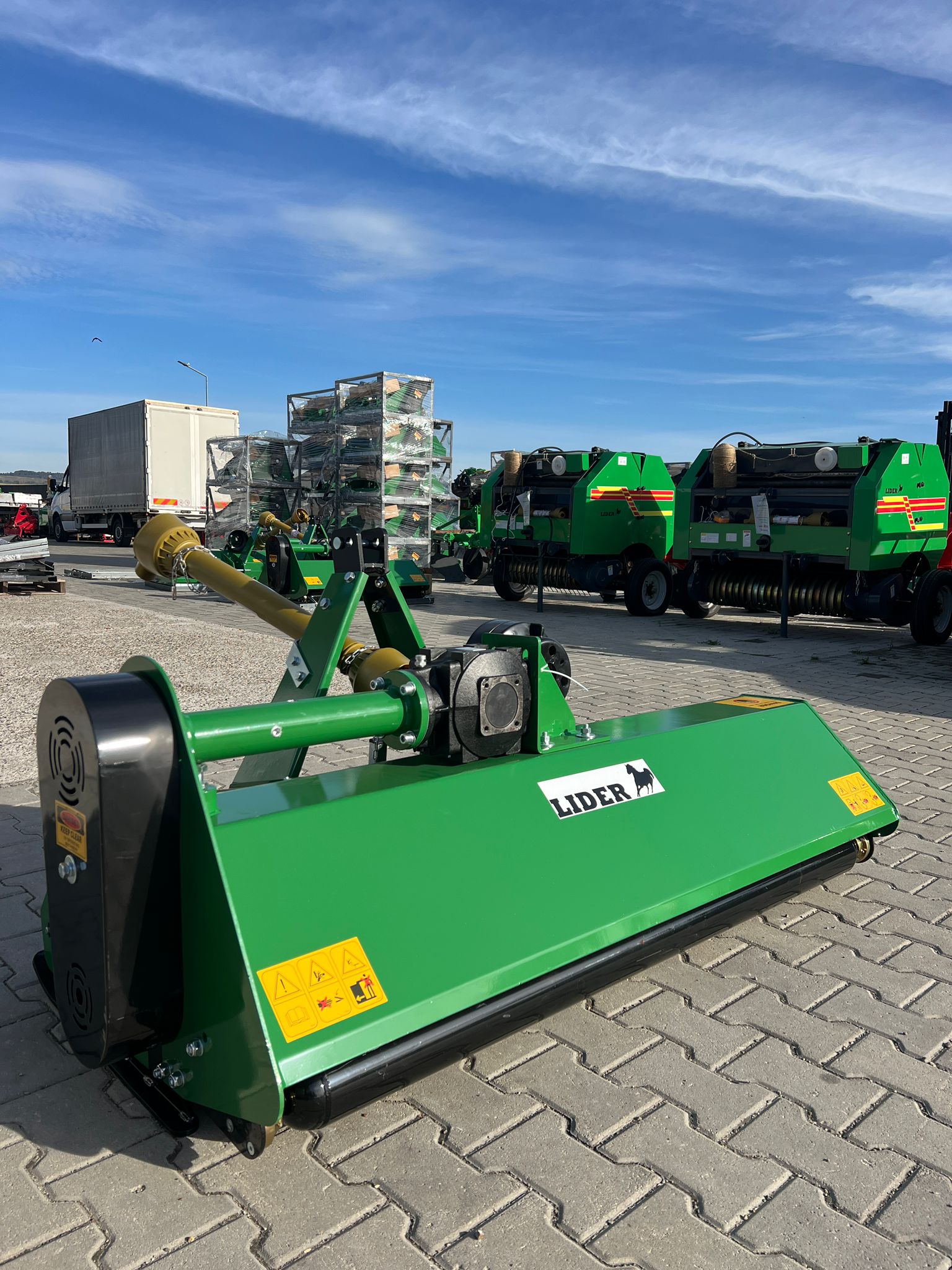 Tocator resturi vegetale EFGC155 cm, LIDER