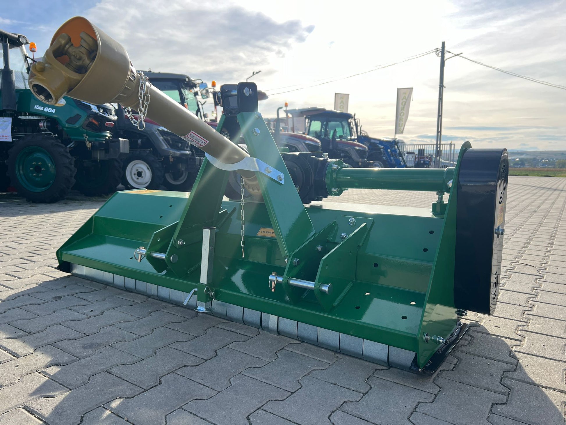 Tocator resturi vegetale EFGC155 cm, LIDER