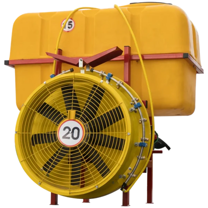 Atomizor 800 l cu bazin din plastic, diuze din cupru