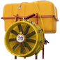Atomizor 800 l cu bazin din plastic, diuze din cupru