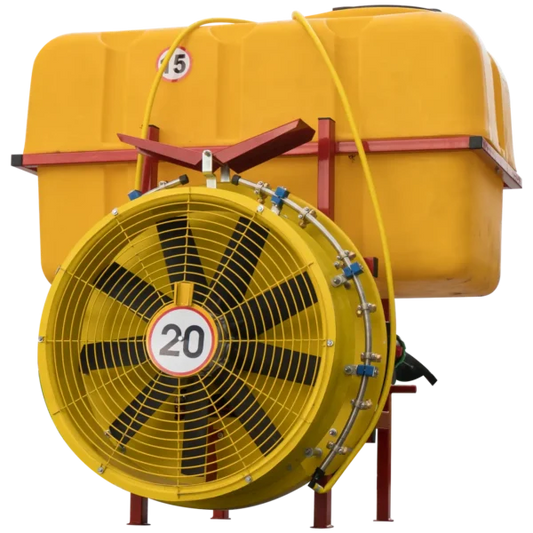Atomizor 1000 l cu bazin din plastic, diuze din cupru