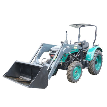 Tractor 60HP 4×4 semicabina cu incarcator frontal si cupa KONIG TRAKTOREN 604