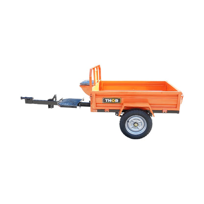 Remorca basculabila 0,450kg pentru motocultor si tractoras - imagine 2