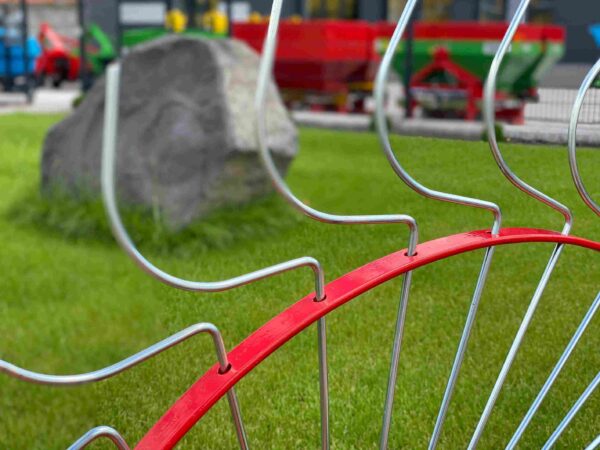 Greblă mecanică tip soare, 4 rotoare, 120 cm