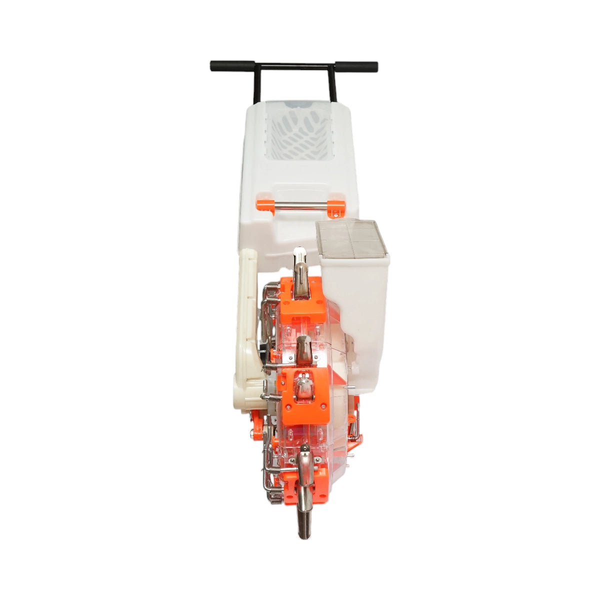 Semanatoare manuala cu 7 dinti, adancime semanare 8cm, rezervor seminte 4L, cutie fertilizare 12L THOR