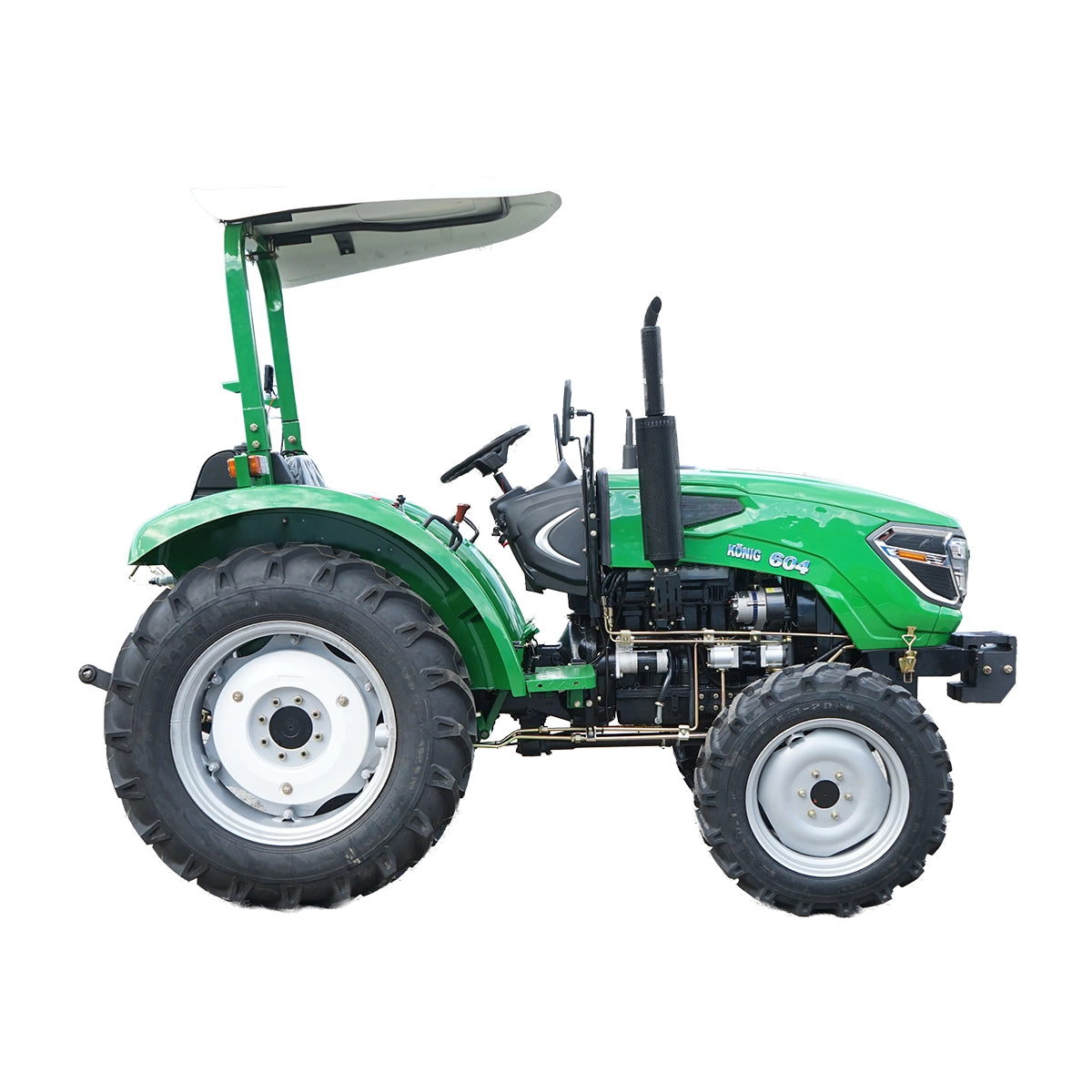 Tractor cu semicabina 60HP E3, motor Xinchai III cu roti 8.3-20/12.4-28 Konig Traktoren 604