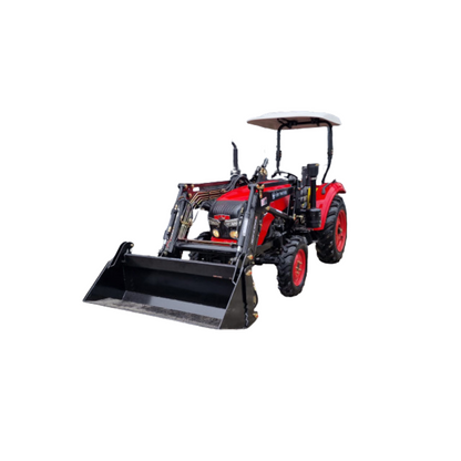 Tractor agricol Konig Traktoren 354 35 CP 4×4 cu semicabina si incarcator frontal