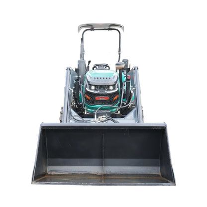 Tractor 60HP 4×4 semicabina cu incarcator frontal si cupa KONIG TRAKTOREN 604
