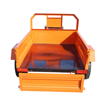 Remorca basculabila 0,450kg pentru motocultor si tractoras - imagine 4