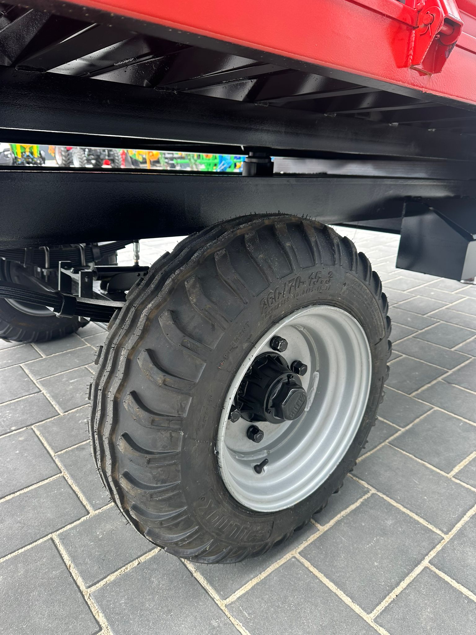 Remorcă agricolă INMATRICULABILA, basculabilă hidraulic, 3.5T, PERKAS - imagine 10