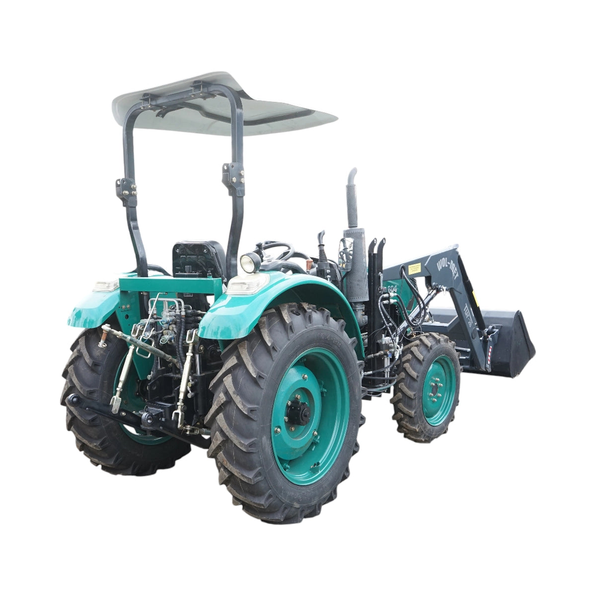 Tractor 60HP 4×4 semicabina cu incarcator frontal si cupa KONIG TRAKTOREN 604