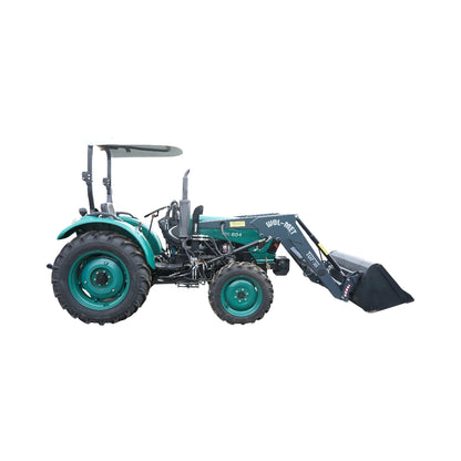 Tractor 60HP 4×4 semicabina cu incarcator frontal si cupa KONIG TRAKTOREN 604