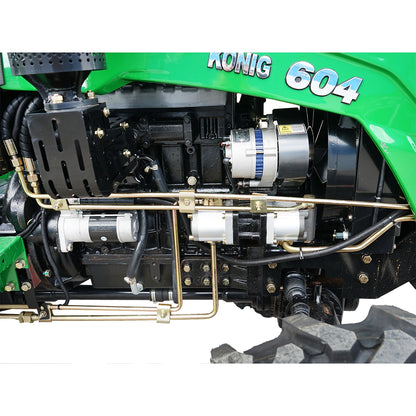 Tractor cu semicabina 60HP E3, motor Xinchai III cu roti 8.3-20/12.4-28 Konig Traktoren 604