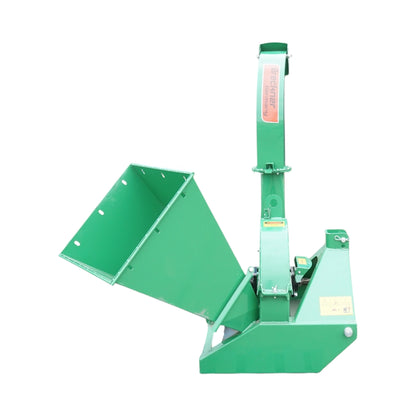 Tocator crengi cu angrenare priza putere tractor PTO putere necesara 18-50CP grosime maxima bustean 100mm, buncar 400x420x600mm Breckner Germany