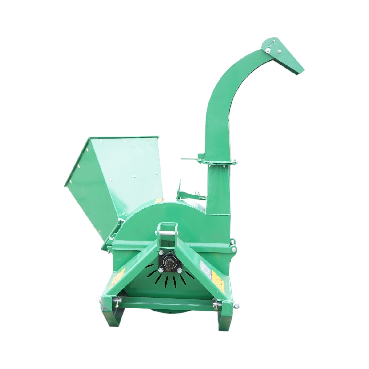 Tocator crengi cu angrenare priza putere tractor PTO putere necesara 18-50CP grosime maxima bustean 100mm, buncar 400x420x600mm Breckner Germany