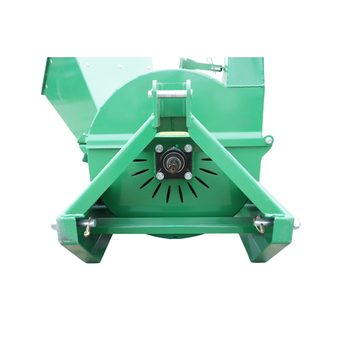 Tocator crengi cu angrenare priza putere tractor PTO putere necesara 18-50CP grosime maxima bustean 100mm, buncar 400x420x600mm Breckner Germany