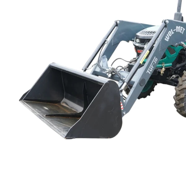 Tractor 60HP 4×4 semicabina cu incarcator frontal si cupa KONIG TRAKTOREN 604