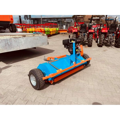 Tocator resturi vegetale 115 cm latime de lucru, tractabil, cu motor 15 CP, Breckner Germany