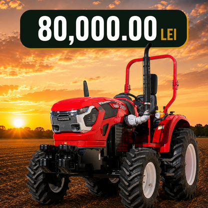 Tractor Agricol HANWO 504R – 50 CP, 4×4 euro 5