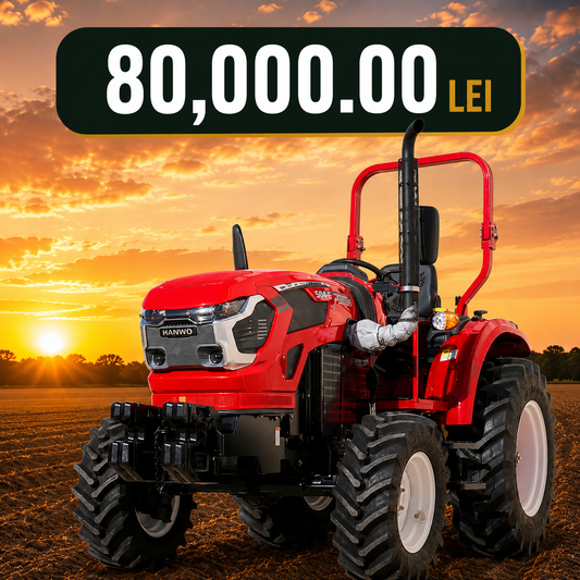 Tractor Agricol HANWO 504R – 50 CP, 4×4 euro 5