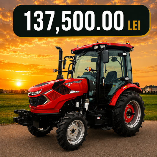 Tractor 65 CAI HANWO 604, 4X4, STAGE 5+CARTE RAR INCLUSA
