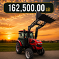 Tractor HANWO 604, 65 CAI, 4X4, STAGE 5 cu incarcator frontal