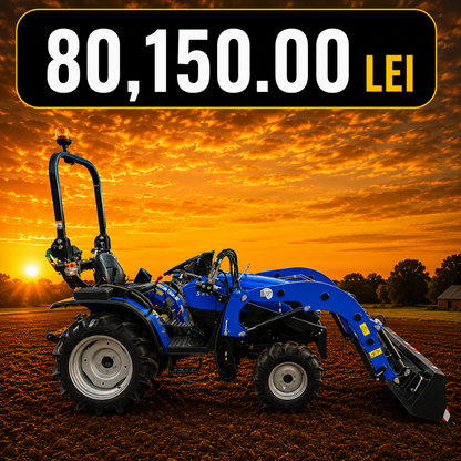 Tractor agricol SOLIS S26+ 4WD- încărcător frontal