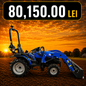 Tractor agricol SOLIS S26+ 4WD- încărcător frontal