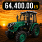 Tractor cu cabina 60HP cu roti 8.3-20/12.4-28 Konig 604