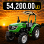 Tractor cu semicabina 60HP E3, motor Xinchai III cu roti 8.3-20/12.4-28 Konig Traktoren 604