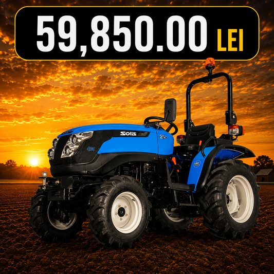 Tractor agricol SOLIS 26+, 4WD 26CP, Wider Agri
