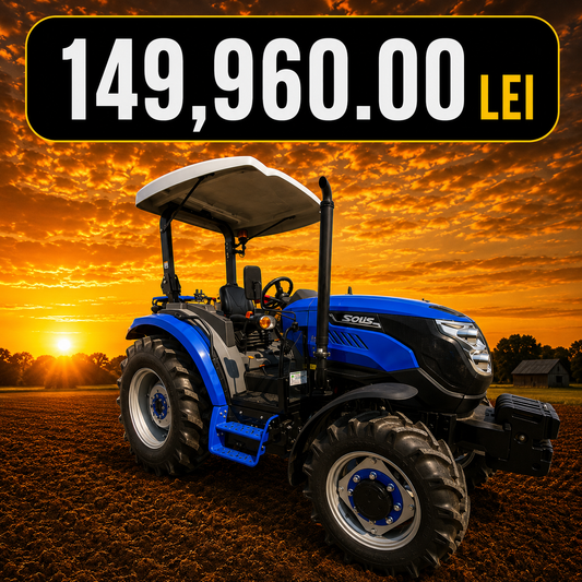 TRACTOR AGRICOL SOLIS 4WD 50 CP FARA CABINA