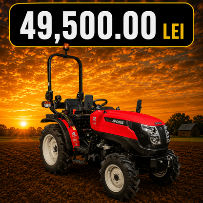 Tractor Solis by Yanmar S22+ Limited Edition, cutie de viteze 6f+2s, EURO 5
