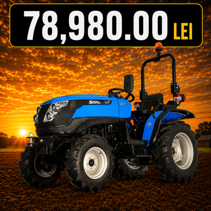 Tractor Solis H26, 26 Cai Putere, Cutie Hidrostatica HST, EURO 5