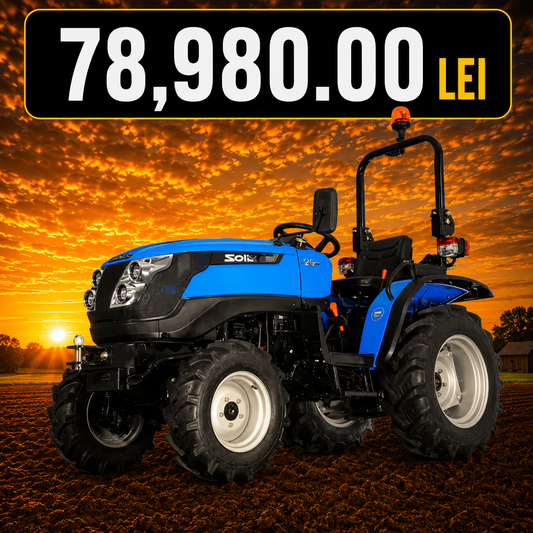Tractor Solis H26, 26 Cai Putere, Cutie Hidrostatica HST, EURO 5