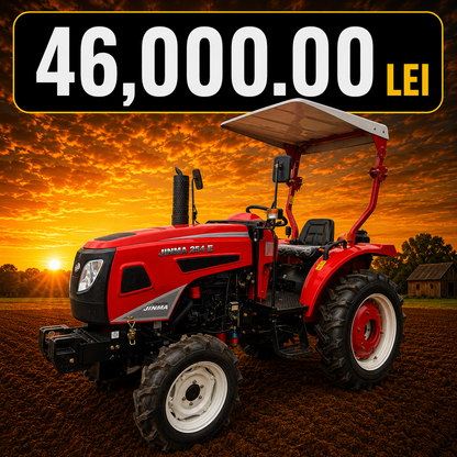 Tractor 25CP 4X4 JINMA inmatriculabil INSOTIT DE CARTE RAR