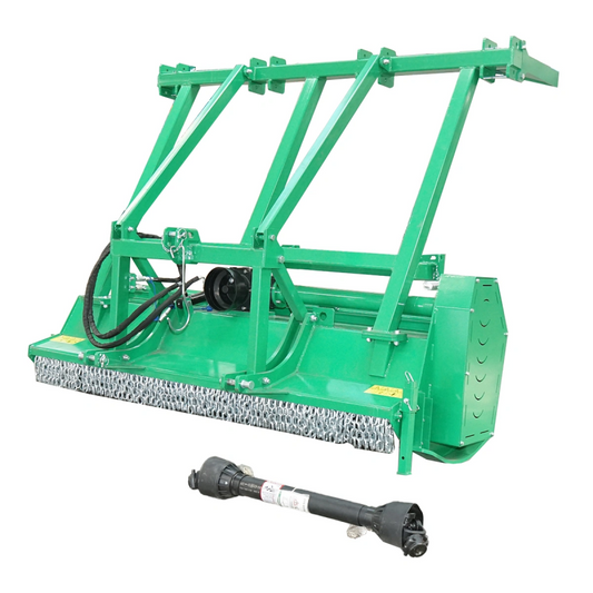Tocator resturi vegetale forestier 230 cm latime de lucru, cu cadru protectie, Breckner Germany