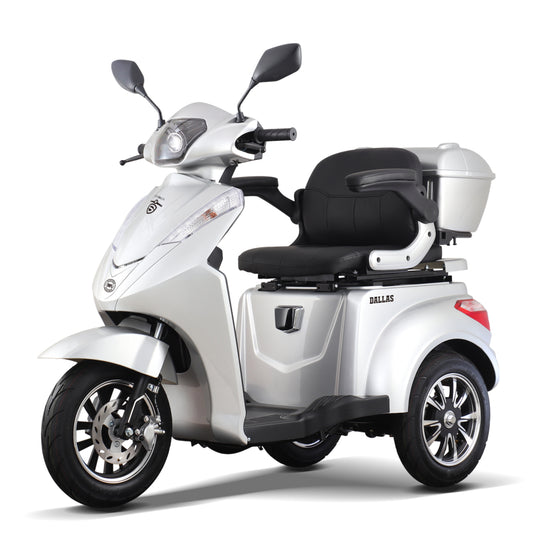 Triciclu electric Samus Dallas-3R1-10T1000-60V20-Silver