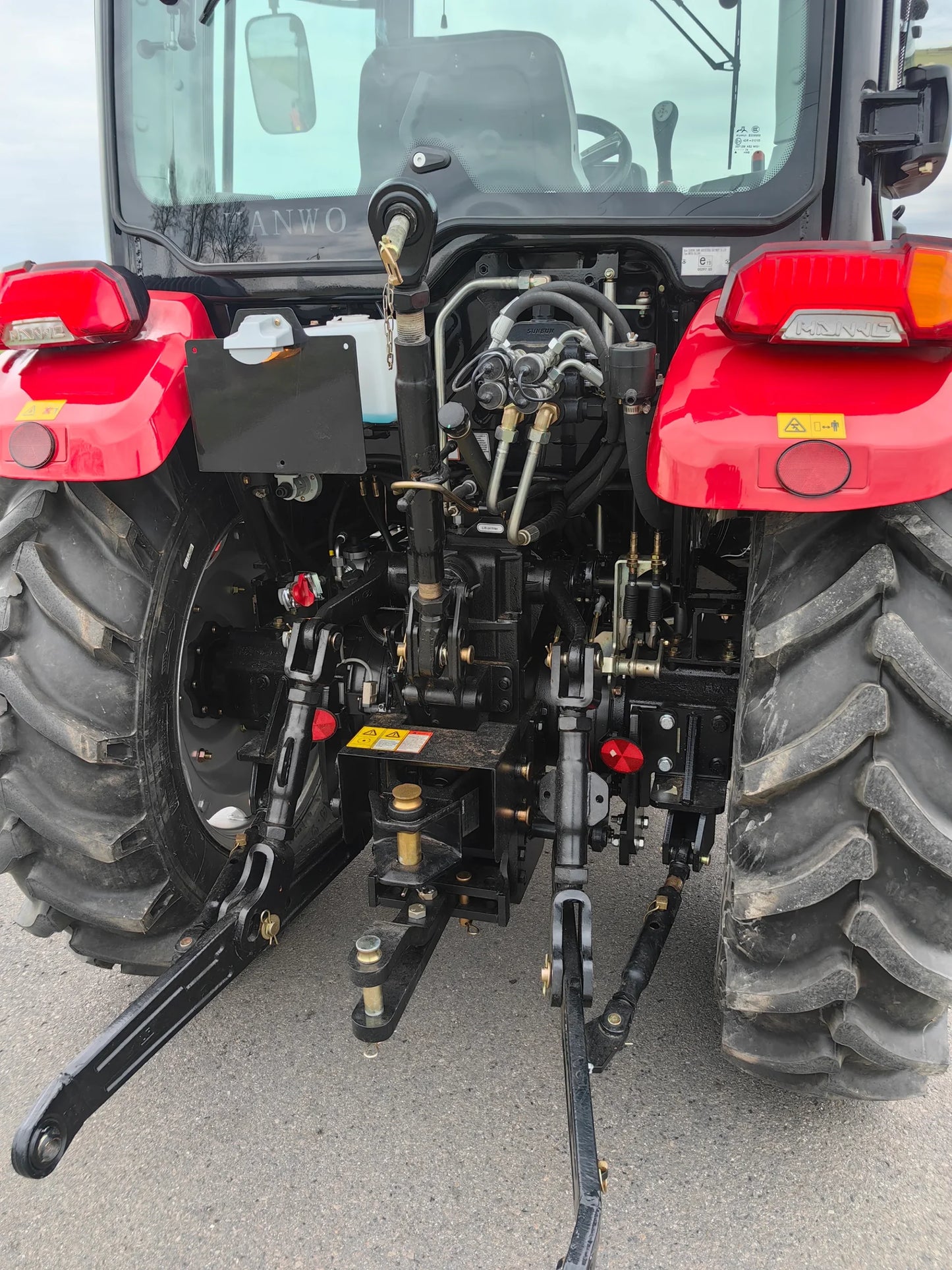 Tractor 75 CAI HANWO 704, 4X4, STAGE 5 + CARTE RAR INCLUSA