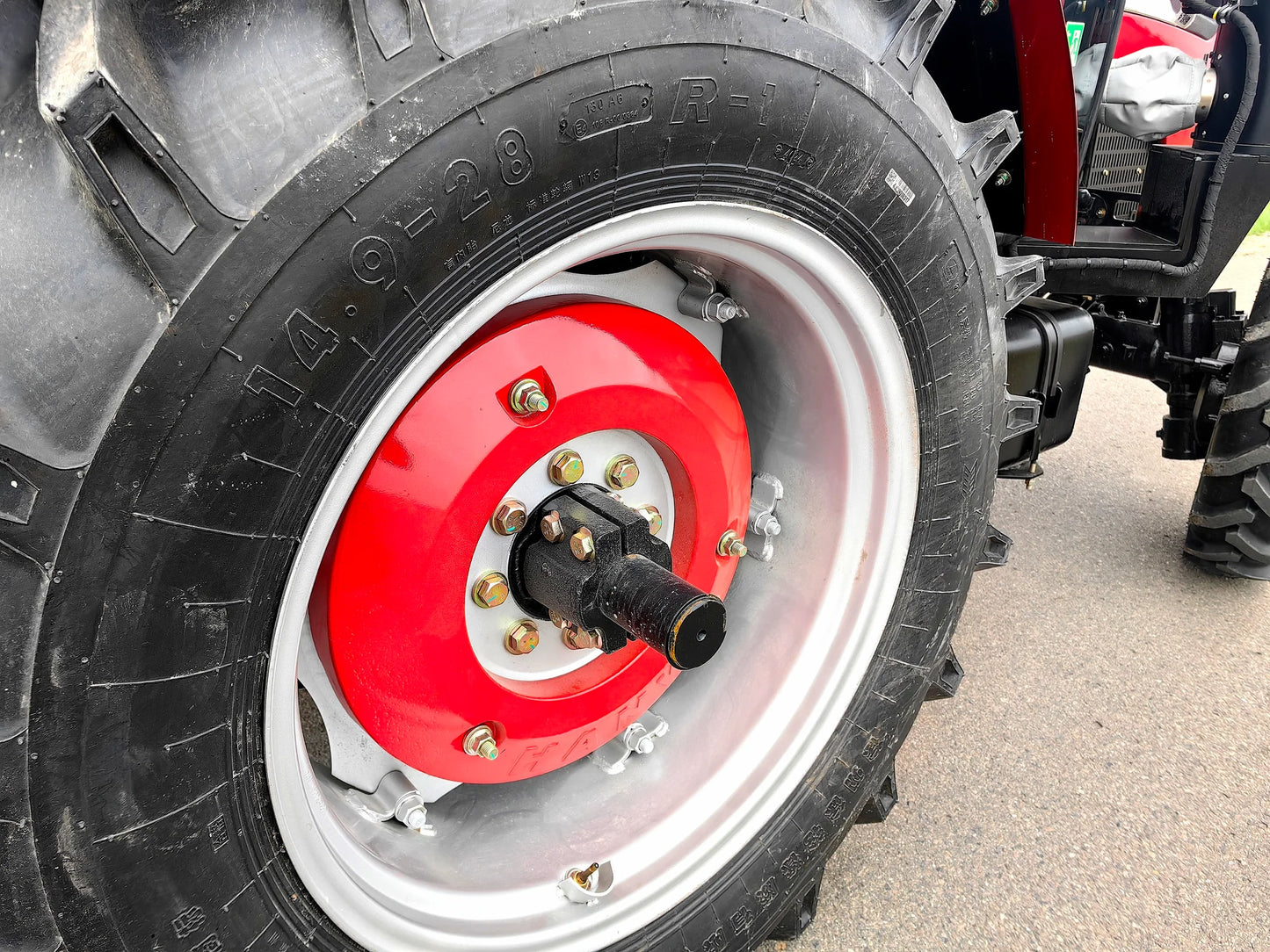 Tractor 65 CAI HANWO 604, 4X4, STAGE 5+CARTE RAR INCLUSA