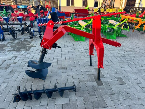 Brat burghiu de sapat gropi cu 2 burghiuri de 25 / 50 cm diametru inclus Polmark