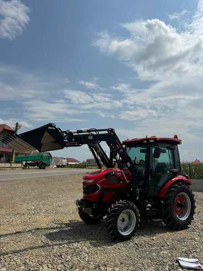 Tractor HANWO 604, 65 CAI, 4X4, STAGE 5 cu incarcator frontal